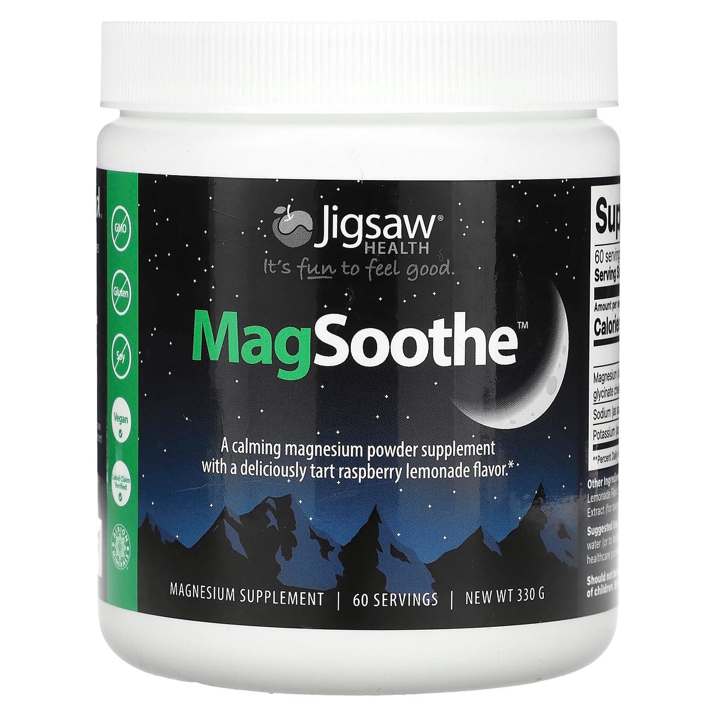 Jigsaw Health
MagSoothe, Raspberry Lemonade, 330 g