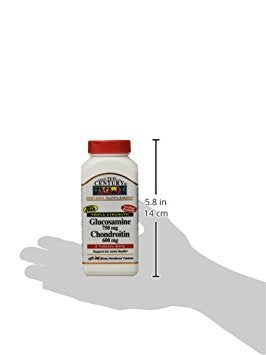 Pre-Order | Arrives in 5–10 Days – 21st Century Glucosamine Chondroitin 750/600mg - Triple Strength, Tablets, 150 Count