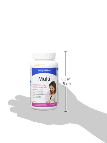 MultiVitamins Prenatal Formula - 120 Capsules | Made with Vitamins K2 and D3, Folic Acid, Whole Food Concentrates, Ginger, Cranberry, GHA and Flax Seed