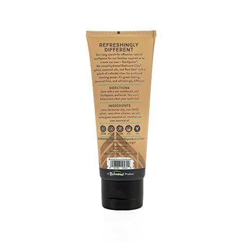 Redmond Trading Company Redmond Real Salt Earthpaste Wintergreen Natural toothpaste, 4 Oz/113 G, 4 ounces