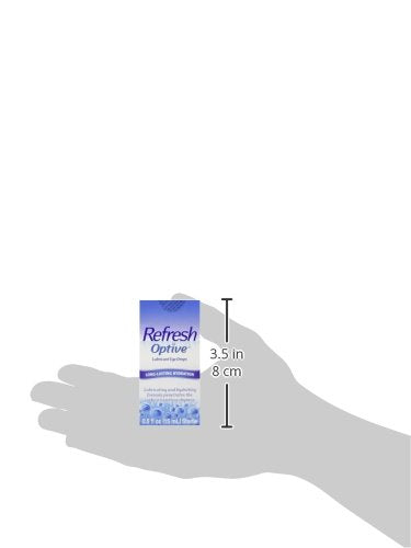 Refresh Optive Lubricant Eye Drops, Sterile, 0.5 Fl. Oz (Pack of 1)