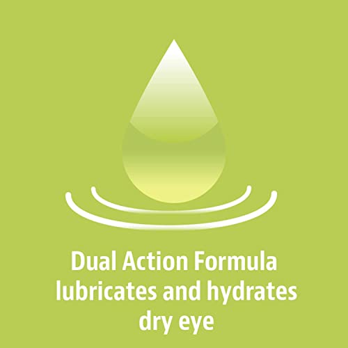REFRESH OPTIVE FUSION Ophthalmic Solution, Dual-Action Formula, Dry Eye Relief, Contact Lens Compatible, 2X10ml