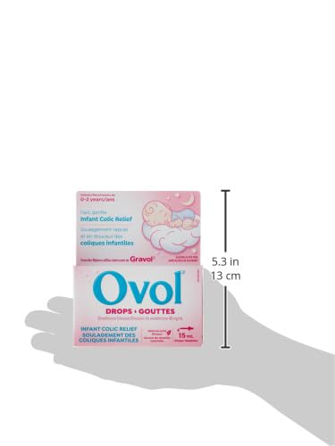 Ovol Drops - Fast, gentle Infant Colic Relief, 15mL