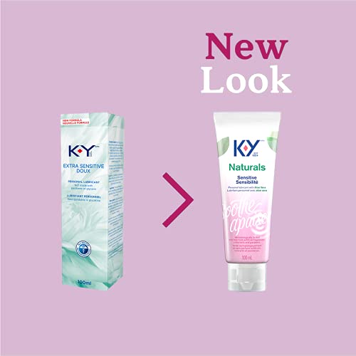 K-Y Personal Lubricant, Extra Sensitive, Gel 100 milliliter