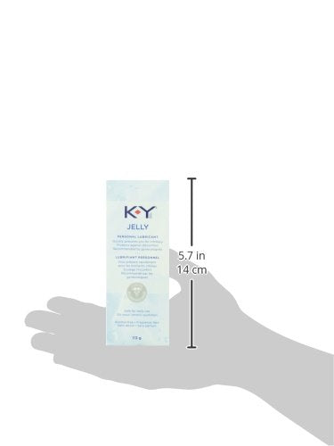 K-Y Jelly, Vaginal Lube Moisturizer and Personal Lubricant, Recommended by Gynecologists, 113 g (Packaging may vary)