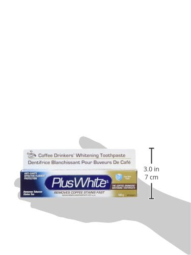 Plus White Coffee Drinkers Whitening Toothpaste, 0.12 Kg