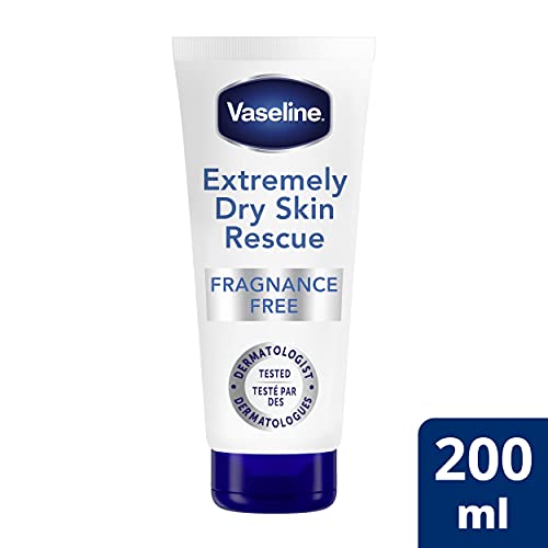 Vaseline Clinical Care Body Lotion healing moisturizing cream Extremely Dry Skin Rescue with moisturizing glycerin for 100% improvement of skin moisture 200 ml