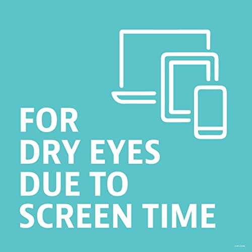 REFRESH Digital Eye Drops Ophthalmic Solution, Dry Eye Relief, Digital Screen Time, Digital Fatigue - 10ml