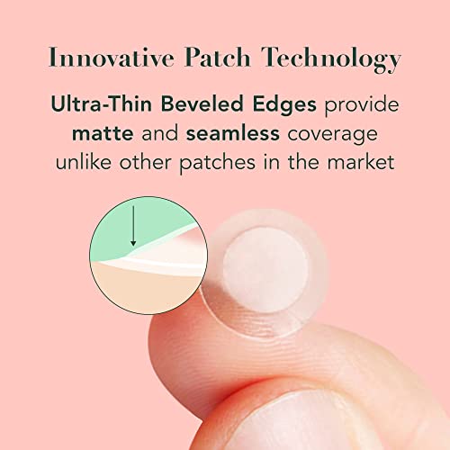 Rael Miracle Invisible Spot Cover - Absorbing Cover, Skin Care, Facial Stickers, 2 Sizes (96 Count)