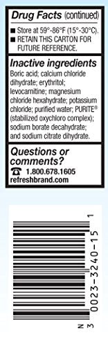 Refresh Optive Lubricant Eye Drops, Sterile, 0.5 Fl. Oz (Pack of 1)
