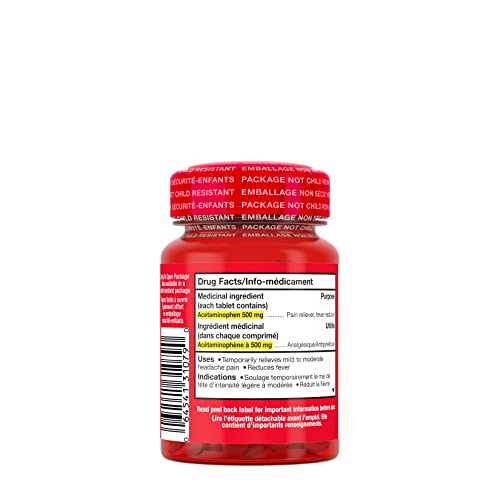 Tylenol Extra Strength For Pain Relief, Headache Relief, and Reducing Fever, 500 mg Acetaminophen 150 eZTABS