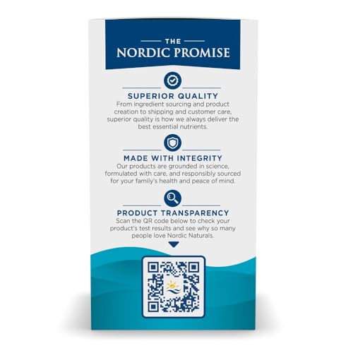 Pre-Order | Arrives in 5–10 Days – Nordic Naturals EPA, Lemon - 60 Soft Gels - 1210 mg Omega-3 - High-Intensity EPA Formula for Positive Mood, Heart Health & Healthy Immunity - 30 Servings