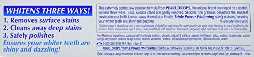 Pearl Drops Triple Power Whitening Toothpaste, 90ml