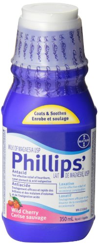 Pre-Order | Arrives in 5–10 Days – Bayer Phillips Milk of Magnesia Liquid, 350ml