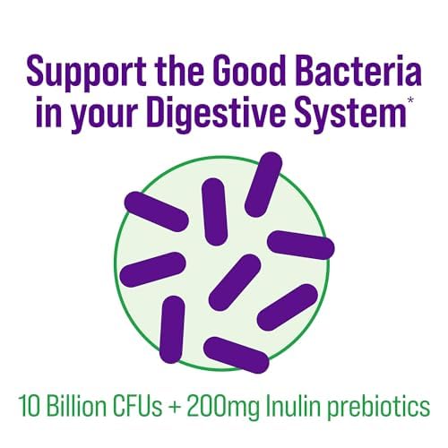 Culturelle Daily Probiotic Capsules For Men & Women, Most Clinically Studied Probiotic Strain, Digestive & Gut Health, Supports Occasional Diarrhea, Gas & Bloating, 1 Month Supply, 30 CT
