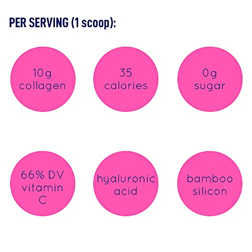 LEANFIT HYDROLYZED COLLAGEN™ Unflavoured – 10g Grass-Fed Bovine Collagen (Type I, III) + Vitamin C + Hyaluronic Acid Per Serving, 98 Servings, 1kg Tub for healthy skin, hair, bones, joints & immunity