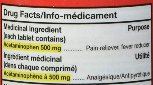 Tylenol Extra Strength For Pain Relief, Headache Relief, and Reducing Fever, 500 mg Acetaminophen 150 eZTABS