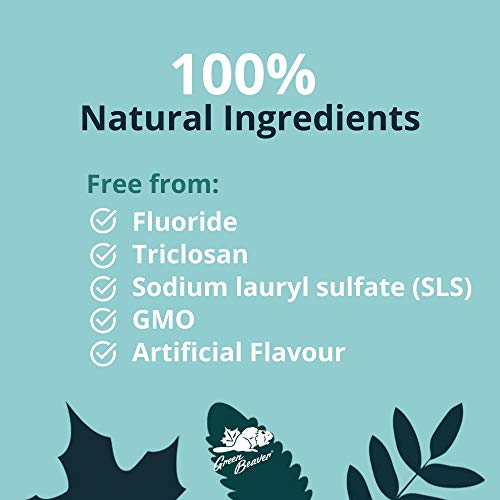 Natural Toothpaste for Kids, Strawberry Flavour, Fluoride Free, 3 Pack