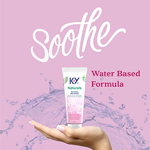 K-Y Personal Lubricant, Extra Sensitive, Gel 100 milliliter