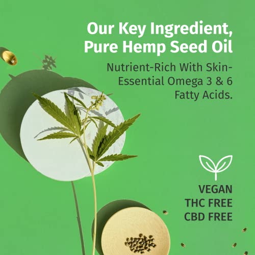 Hempz Sweet Pineapple & Honey Melon Moisturizing Skin Lotion, Natural Hemp Seed Herbal Body Moisturizer with Jojoba, Natural Extracts, Vitamin A and E, 17 oz