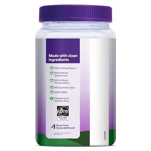 Natrol Kids Melatonin 1 mg, Dietary Supplement for Restful Sleep, Melatonin Gummies for Kids, 140 Raspberry-Flavored Gummies, Up to a 140 Day Supply