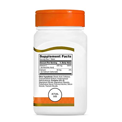 21st Century C 500 Mg Tablets, 110 Count (Pack of 3)