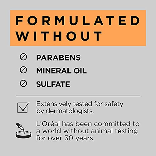 L'Oréal Paris Men Expert Hydra Energetic Face Cream with Vitamin C + Protein, 24HR Non-greasy Face Moisturizer for Men, For Dry and Dull Skin, Reduces look of fine lines & dark circles, Dermatologist Tested, 50ml