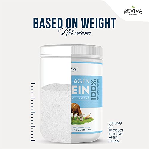 Multi Collagen Peptides Protein Powder - 454g - Types I, II & III - Grass Fed Bovine, Wild Caught Marine & Free Range Chicken. Non GMO, Gluten Free