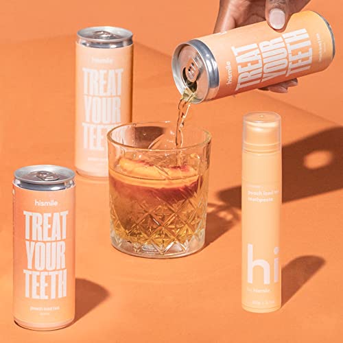 Hismile Peach Ice Tea Flavoured Toothpaste, Flavoured Toothpaste, Hismile Toothpaste, Fluoride Toothpaste, Peach Flavour, Iced Tea Flavour