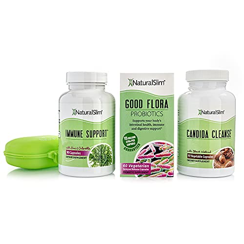 NaturalSlim Candiseptic Kit Capsules – Formulated by Frank Suarez (1 Pack)