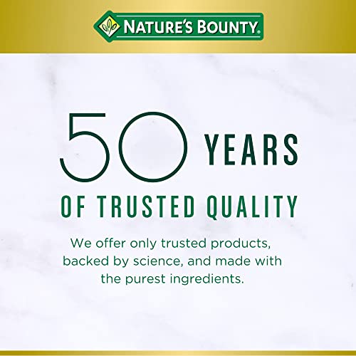 Nature's Bounty Vitamin D3, Immune and Bone Support, 5000IU, Rapid Release Softgels, 150 Ct (Pack of 2)