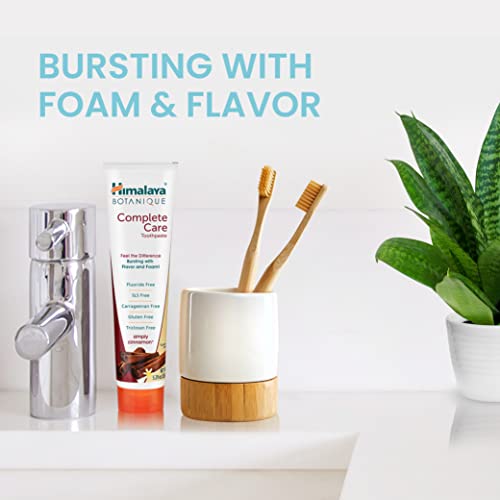 Himalaya Complete Care Toothpaste - Simply Cinnamon 5.29 oz/150 gm (1 Pack) Natural, Fluoride-Free & SLS Free