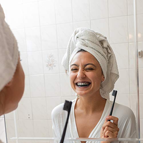 Hello Activated Charcoal Epic Teeth Whitening Fluoride Free Toothpaste, Fresh Mint and Coconut Oil, Vegan, SLS Free, Gluten Free and Peroxide Free, 82 mL