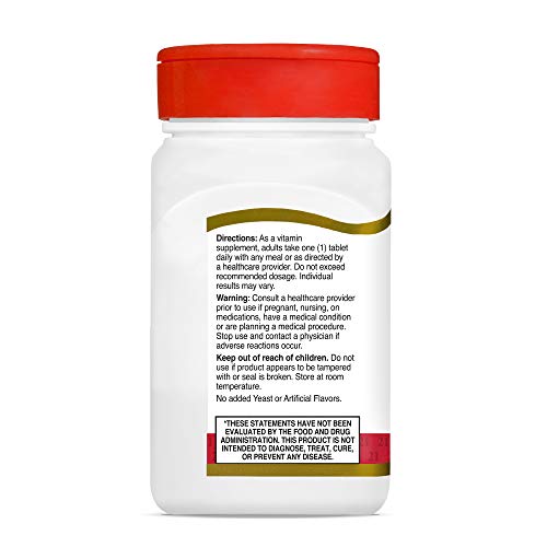 21st Century D 5000 IU Tablets, 110 Count (Pack of 3)