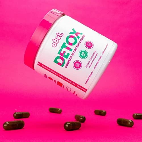 Obvi Detox, Flush Out and Eliminate Toxins, Support Weight Loss, Cleanse Colon, Packed with Antioxidants, Support Liver Health, Reduce Bloating, Soothe Stomach Pain, All Natural (30 Servings)