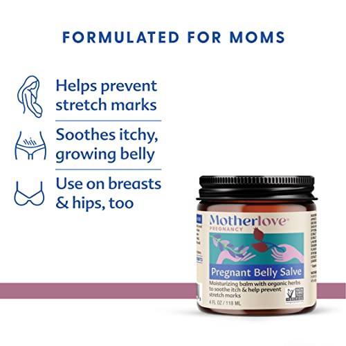 Motherlove Pregnant Belly Salve - 4 Oz
