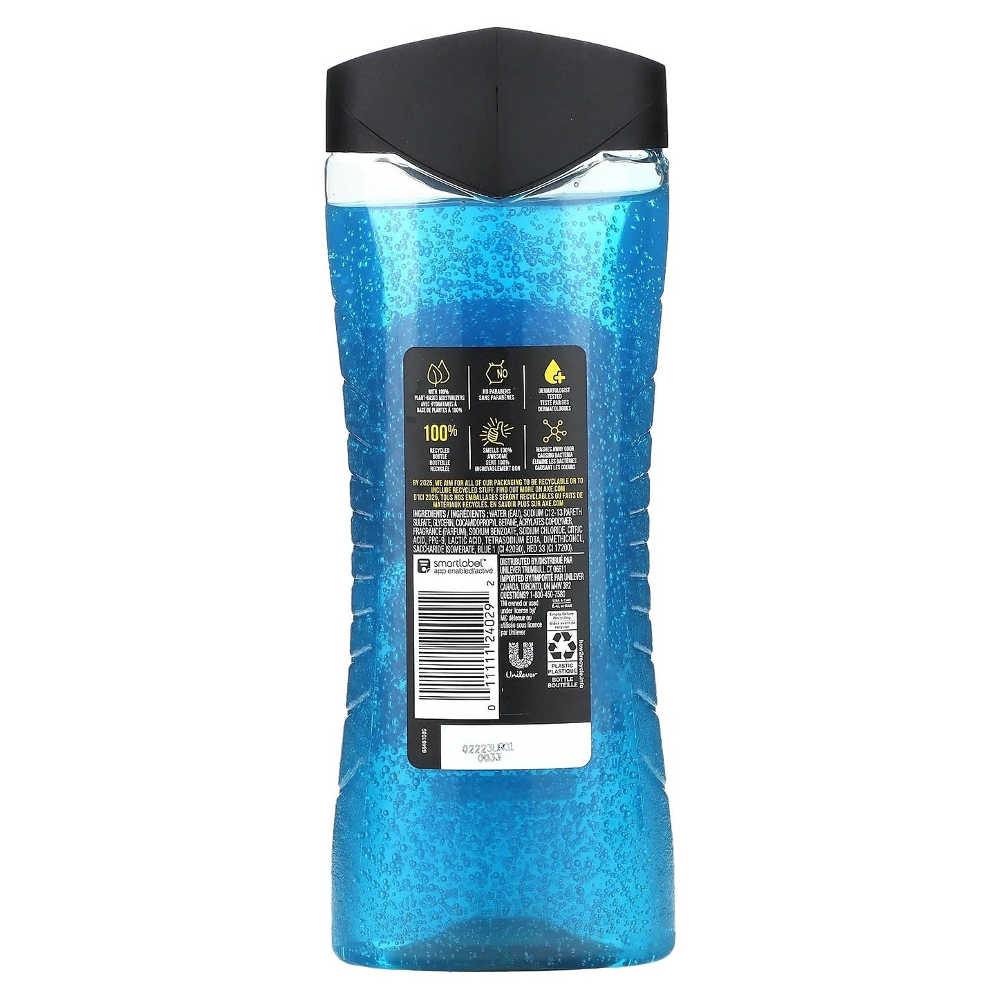 AXE
Sports Blast Body Wash, With Energizing Citrus, 16 fl oz (473 ml)