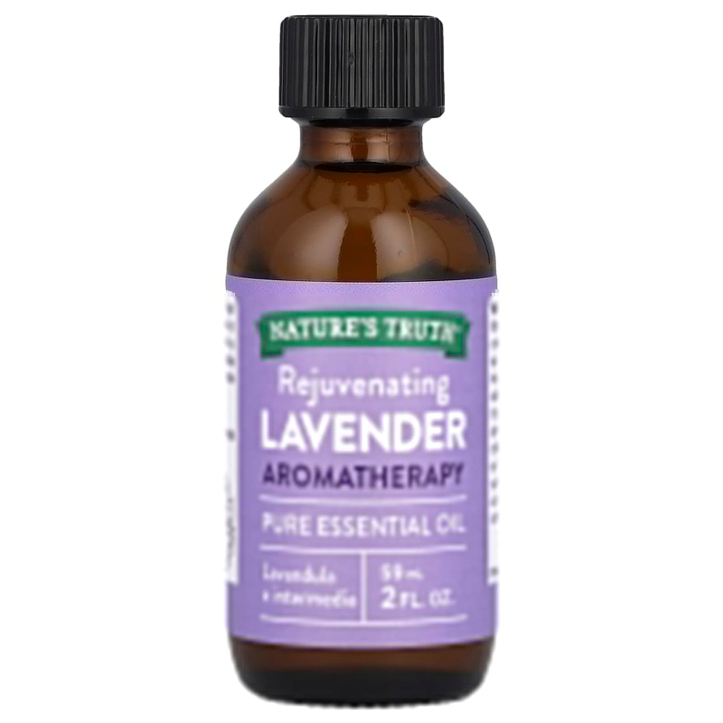 Nature's Truth
Pure Essential Oil, Rejuvenating Lavender, 2 fl oz (59 ml)