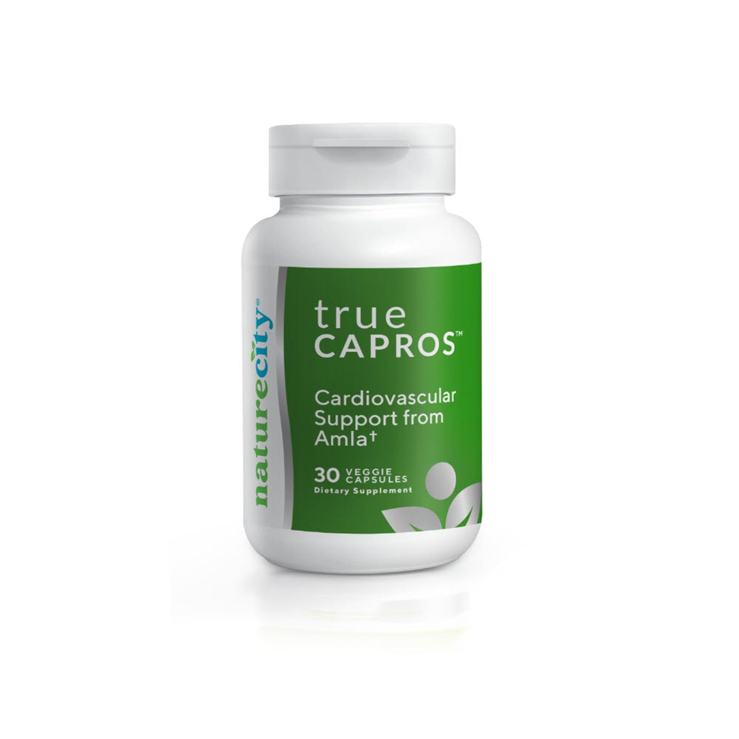NatureCity True-Capros Amla Fruit Extract Supplement Polyphenol Antioxidant Power Supports Cardiovascular Heart Health (30 Veggie Capsules) Non-GMO Vegan Friendly and Soy Free