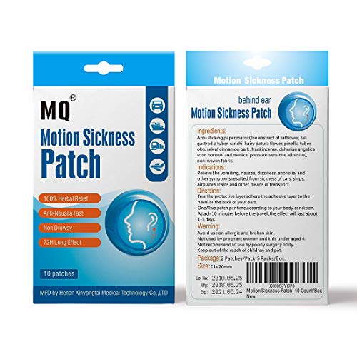 Motion Sickness Patch - 10 Count/Box