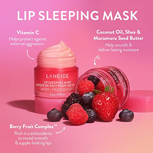 LANEIGE Lip Sleeping Mask - Pink Lemondade Swirl
