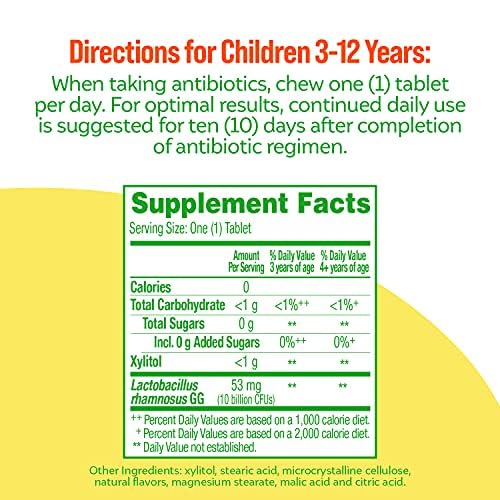 Pre-Order | Arrives in 5–10 Days – Culturelle Probiotics Ultimate Balance Probiotic for Antibiotics Ages 3+,20 Count,Orange,Probiotic for Kids Helps Restore Good Bacteria Lost During Antibiotic Use & Supports A Healthy Immune System