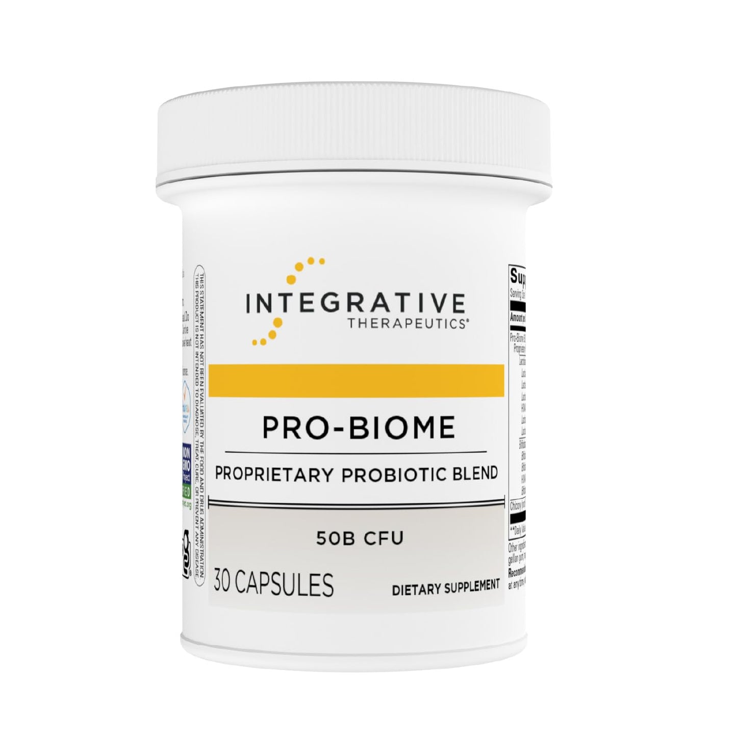 Integrative Therapeutics - Pro-Biome 50B CFU - Proprietary Probiotic Blend - 30 Capsules