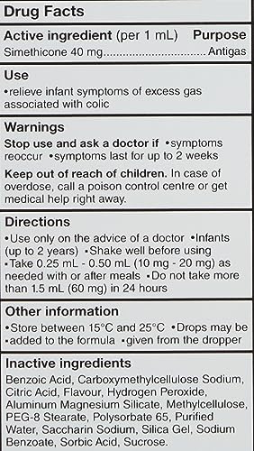Ovol Drops - Fast, gentle Infant Colic Relief, 15mL