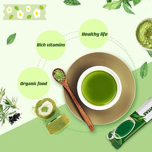 Naveta Barley Grass Powder 100% Pure & Organic, Organic Barley Grass Powder, Naveta Pure Organic Barley, Cleanse Body(1BOXES)