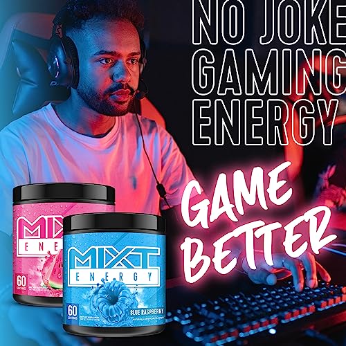 MIXT Energy Supplement, Designed for Energy and Focus, 8 Hour Energy Drink, No Sugar, No Calories, Awesome Taste, Gaming Energy, Keto Approved (60 Servings, Fruit Punch