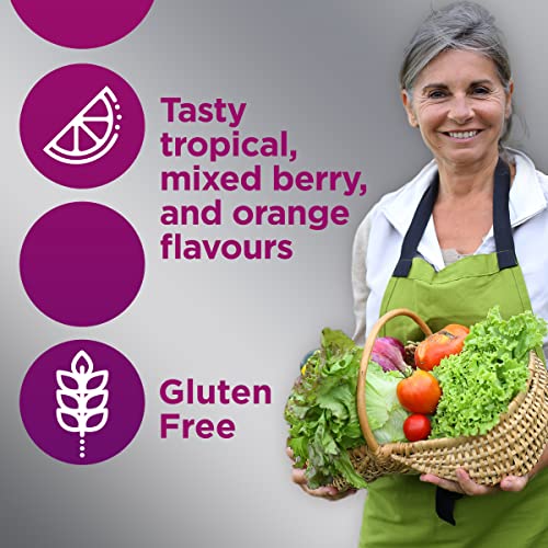 Pre-Order | Arrives in 5–10 Days –
Centrum Women 50 Plus MultiGummies, Multivitamins/Minerals Gummies for Women 50+, Cherry, Berry, and Orange Flavours, 120 Gummies (Packaging May Vary)