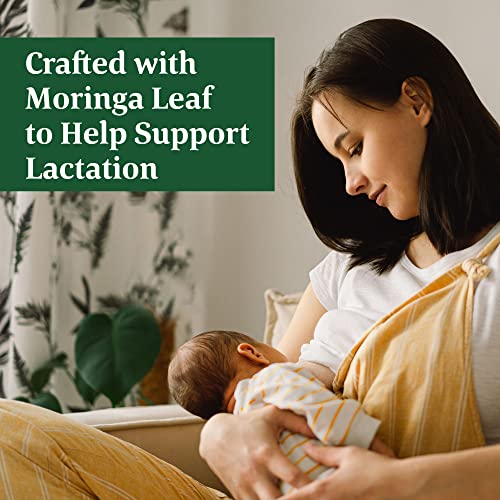Pre-Order | Arrives in 5–10 Days – MegaFood Postnatal Vitamins for Breastfeeding Moms | Postpartum Lactation Supplement Multivitamins for Women | Vitamin C Vitamin A Choline Moringa Leaf & Iron | 60 Capsules